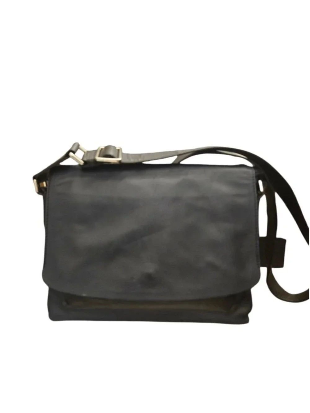 Banana Republic Navy Leather Crossbody Bag One Size